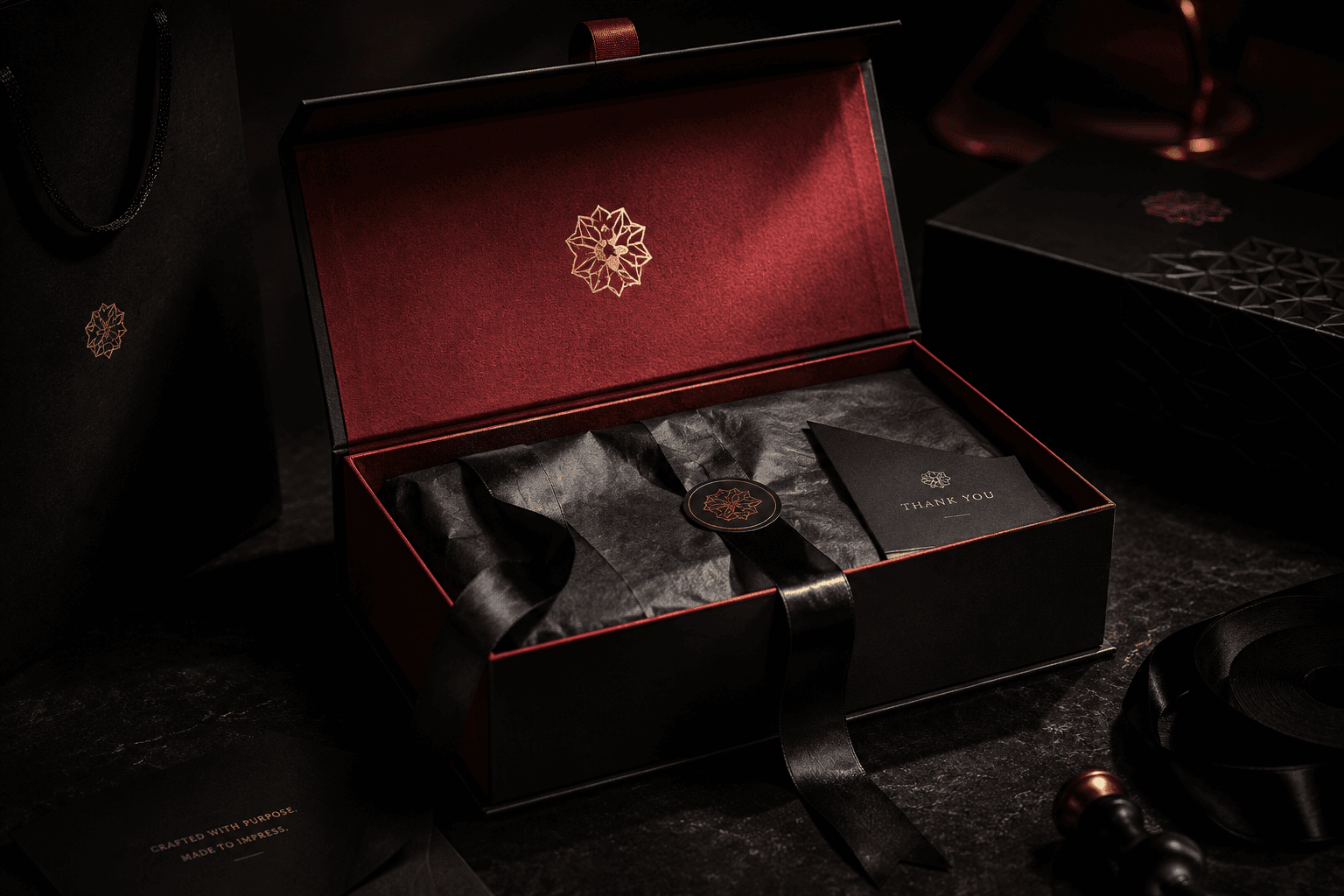 Premium foil detail